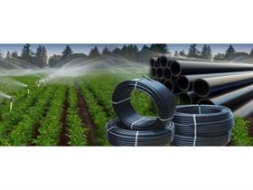 irrigation water pipes